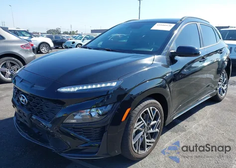 2023 Hyundai Kona N Line from USA, damaged, VIN KM8K33A30PU973551